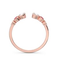 Petite Modern Open Bezel Aruha Ring