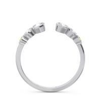 Petite Modern Open Bezel Aruha Ring