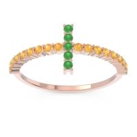 Modern Pave Viyati Ring