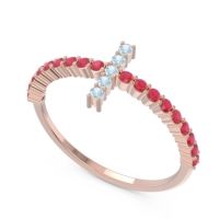 Modern Pave Viyati Ring