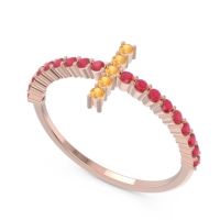 Modern Pave Viyati Ring