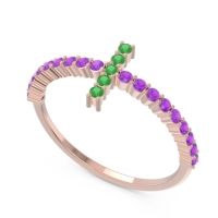 Modern Pave Viyati Ring