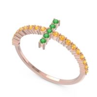 Modern Pave Viyati Ring