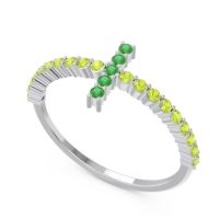 Modern Pave Viyati Ring