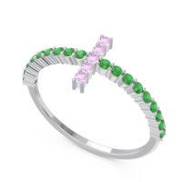 Modern Pave Viyati Ring