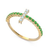 Modern Pave Viyati Ring