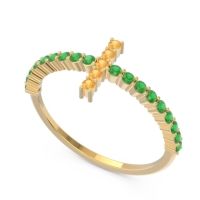 Modern Pave Viyati Ring