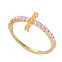 Modern Pave Viyati Ring