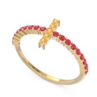 Modern Pave Viyati Ring