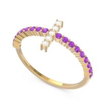 Modern Pave Viyati Ring