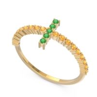Modern Pave Viyati Ring
