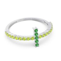 Modern Pave Viyati Ring