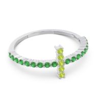 Modern Pave Viyati Ring