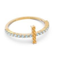 Modern Pave Viyati Ring