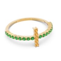 Modern Pave Viyati Ring
