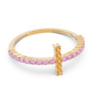 Modern Pave Viyati Ring