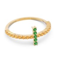 Modern Pave Viyati Ring