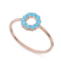Petite Modern Pave Asya Ring