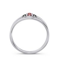 Petite Modern Double Line Pave Unmajjati Ring