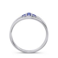 Petite Modern Double Line Pave Unmajjati Ring