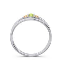 Petite Modern Double Line Pave Unmajjati Ring