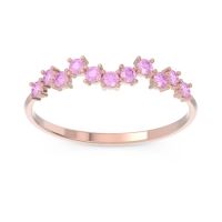 Petite Modern Pave Luthati Ring