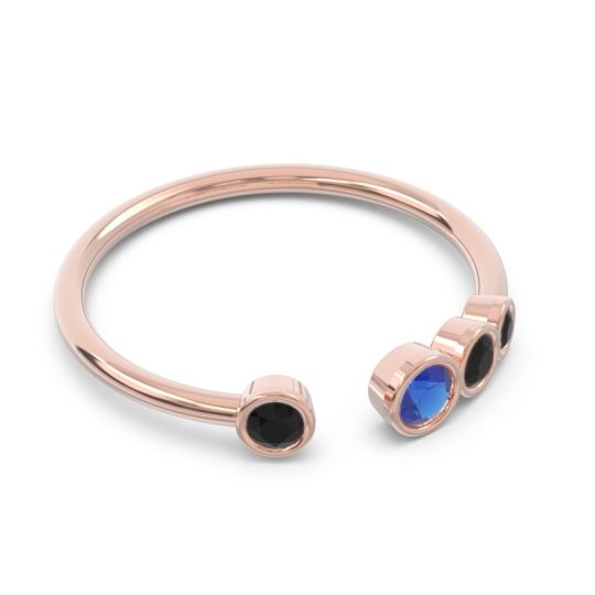 Petite Modern Open Bezel Vihvarita Ring