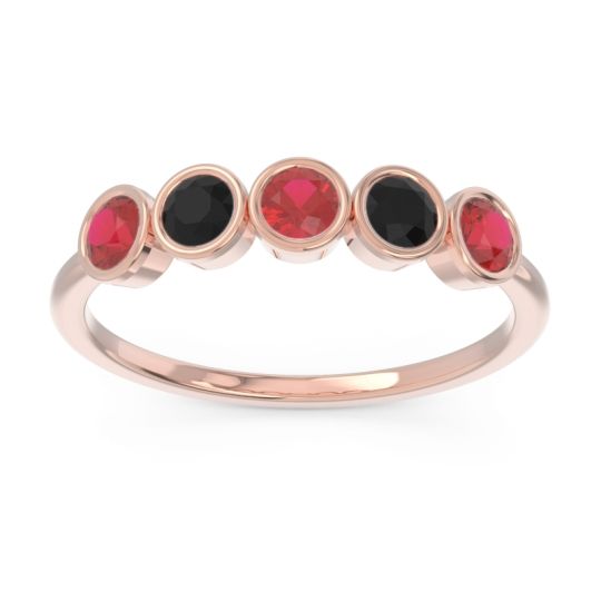 Petite Modern Bezel Saciva Ring