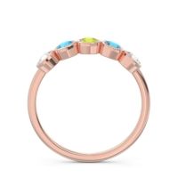 Petite Modern Bezel Saciva Ring