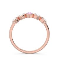 Petite Modern Bezel Saciva Ring