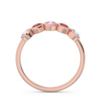 Petite Modern Bezel Saciva Ring