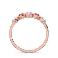 Petite Modern Bezel Saciva Ring