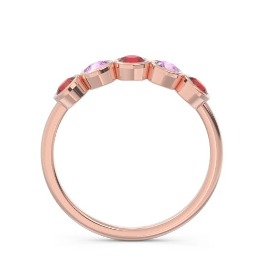 Petite Modern Bezel Saciva Ring