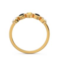 Petite Modern Bezel Saciva Ring