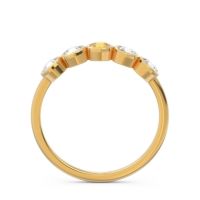 Petite Modern Bezel Saciva Ring