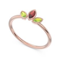Petite Modern Bezel Marquise Pallavagkura Ring