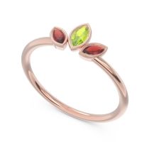 Petite Modern Bezel Marquise Pallavagkura Ring