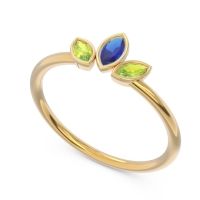 Petite Modern Bezel Marquise Pallavagkura Ring