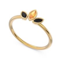 Petite Modern Bezel Marquise Pallavagkura Ring