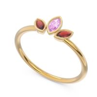 Petite Modern Bezel Marquise Pallavagkura Ring