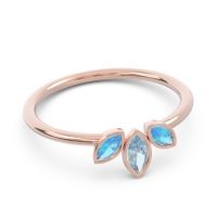 Petite Modern Bezel Marquise Pallavagkura Ring