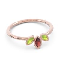 Petite Modern Bezel Marquise Pallavagkura Ring