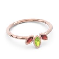 Petite Modern Bezel Marquise Pallavagkura Ring