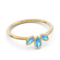 Petite Modern Bezel Marquise Pallavagkura Ring