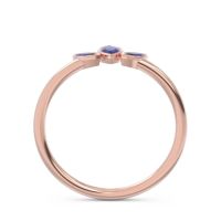 Petite Modern Bezel Marquise Pallavagkura Ring