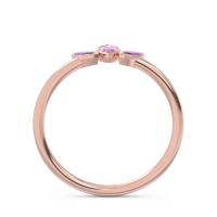 Petite Modern Bezel Marquise Pallavagkura Ring