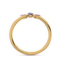 Petite Modern Bezel Marquise Pallavagkura Ring