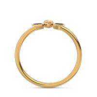 Petite Modern Bezel Marquise Pallavagkura Ring