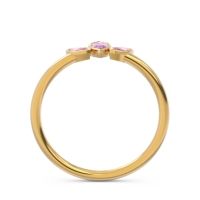 Petite Modern Bezel Marquise Pallavagkura Ring