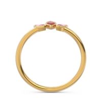 Petite Modern Bezel Marquise Pallavagkura Ring